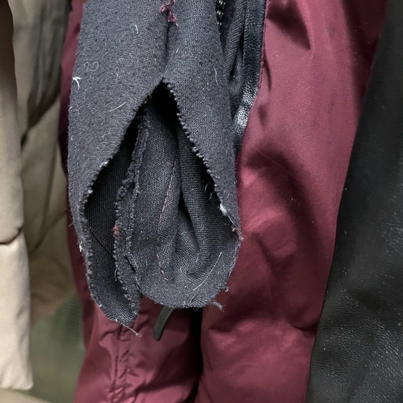 Rudsak Atelier Noir Winter Down Jacket Coat Leather *READ* - Women’s Large - Picture 16 of 16